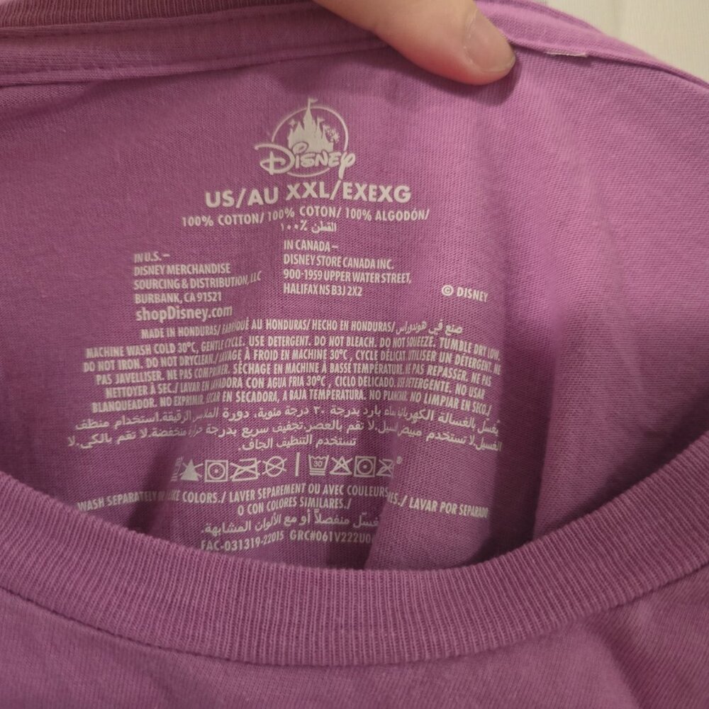 EUC Monsters Inc Schmoopsie Poo Couples Shirt Official Disney - Picture 3 of 4